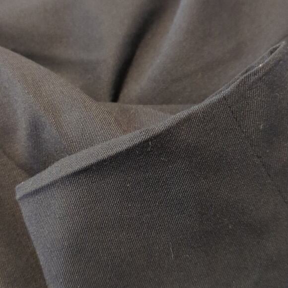 Talbots NWT Navy Button Front Collar Lined Wool Stretch Jacket Women's Sz 14 - Picture 9 of 9